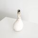 Swedish Mid Century White Vase by Hans Hedberg, 1950s