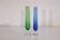 Pair of Scandinavian glass vases from Bergdala 1970