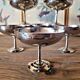 Letang Rémy: 6 large stainless steel bowls for ice cream / dessert / aperitif.