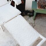 Chilean, vintage deckchair