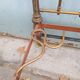 Brass bed