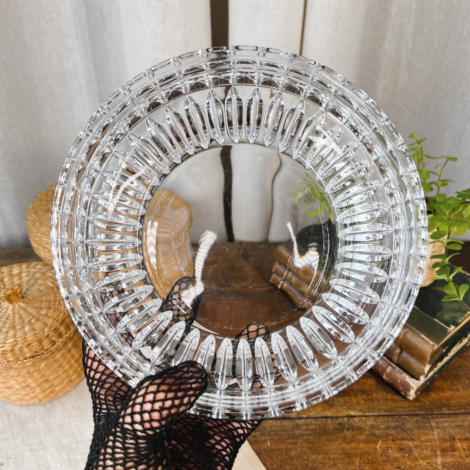Large Nachtmann “Europa” crystal bowl
