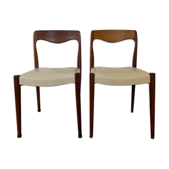 Pair of Scandinavian chairs