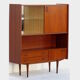 Buffet haut en teck du milieu du siècle, années 1960