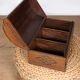 Malagasy carved chest made of precious wood