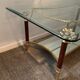 Table basse Italienne style Hollywood Regency des années 70