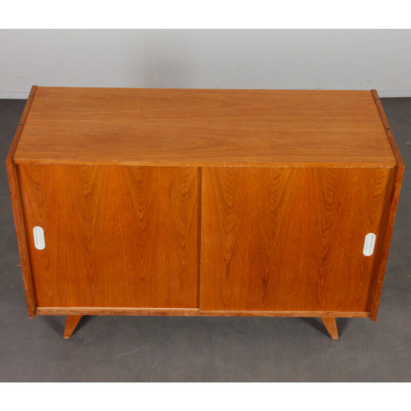 Oak chest of drawers, model U-452, by Jiroutek for Interier Praha, 1960
