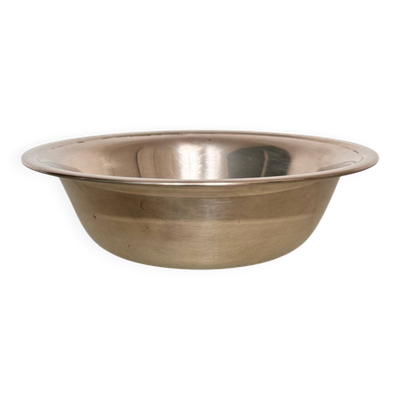 Grand bol, saladier, coupe Bouillet Bourdelle en métal argenté