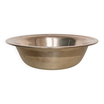 Grand bol, saladier, coupe Bouillet Bourdelle en métal argenté