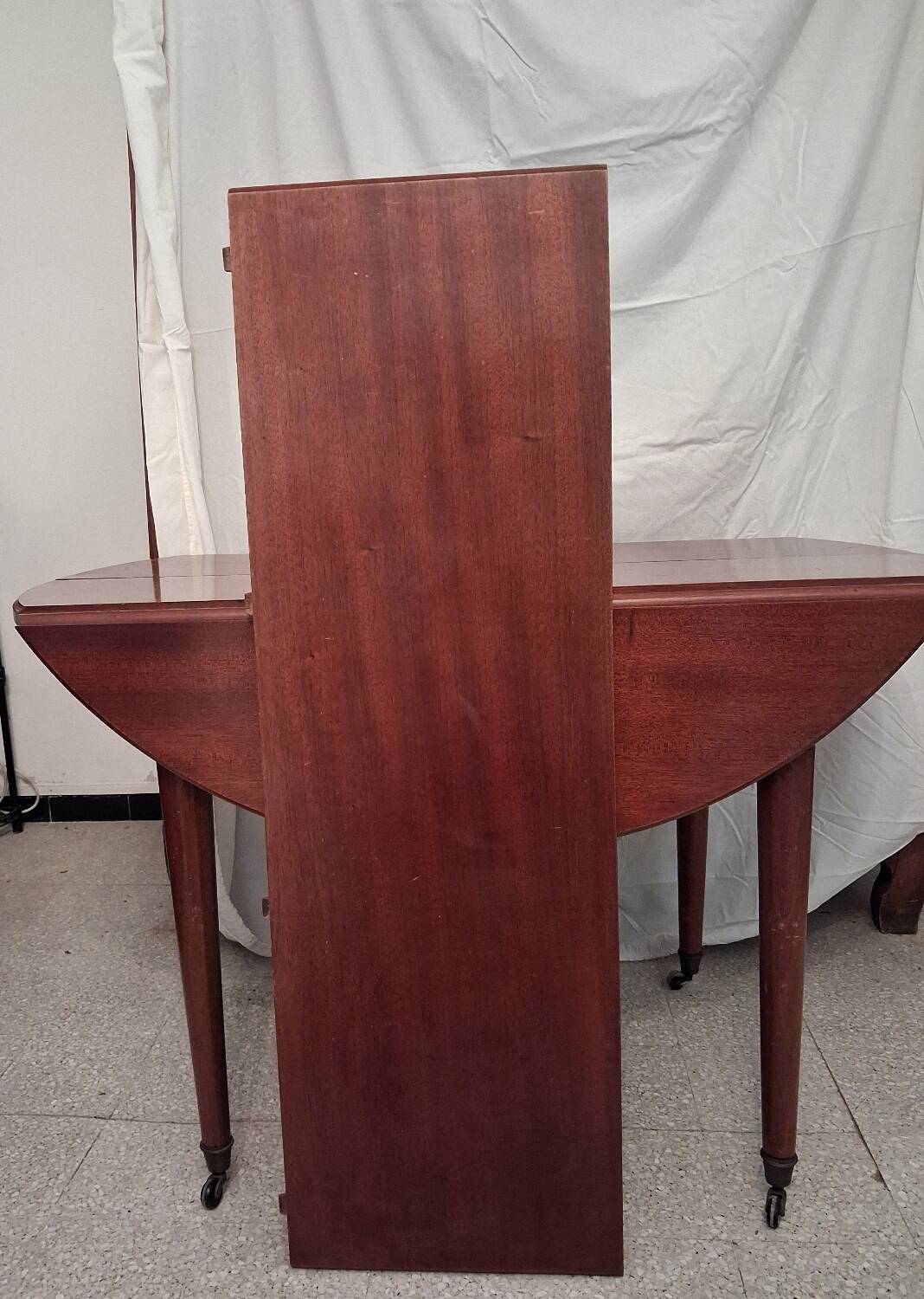 Solid mahogany dining table