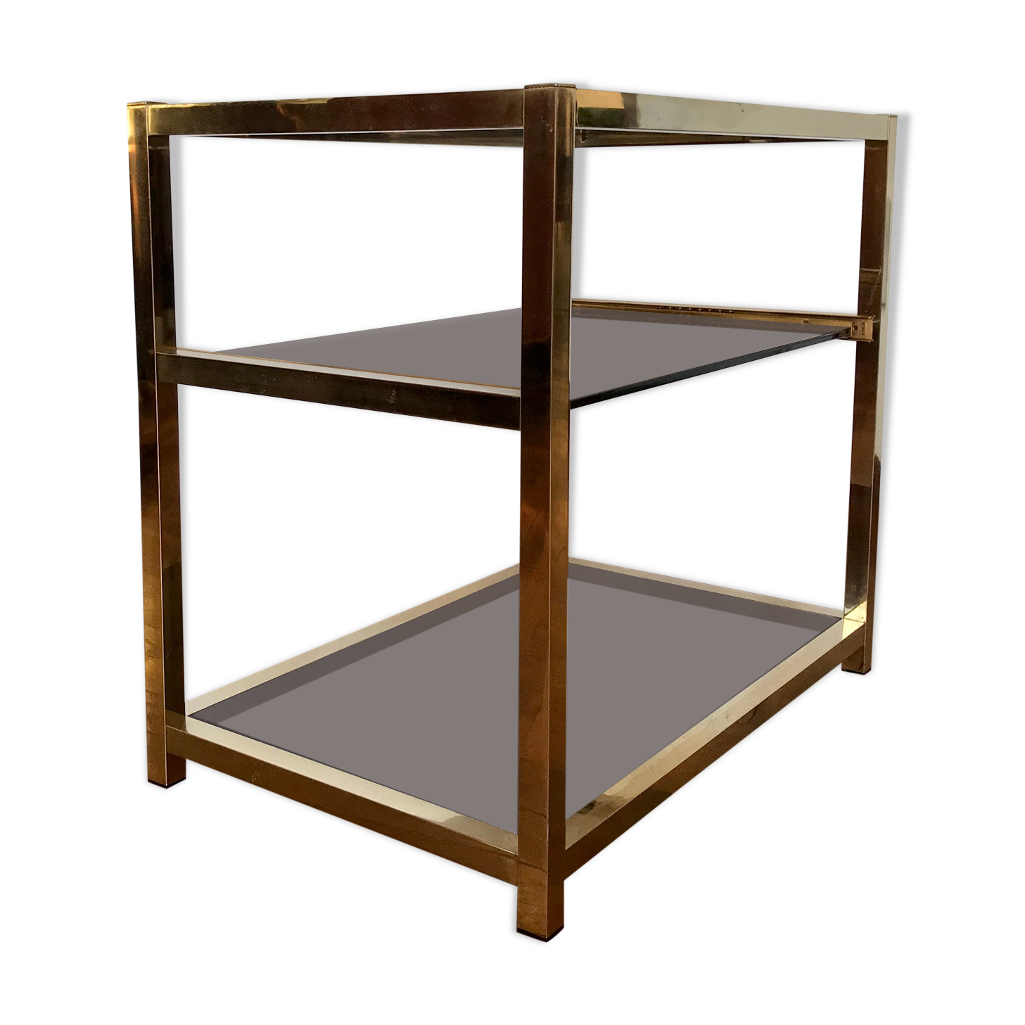 Golden aluminium dressing table