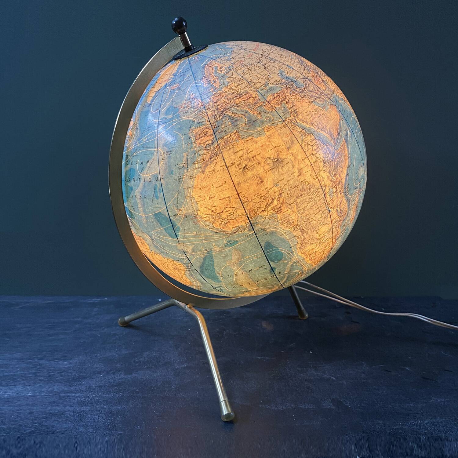 TARIDE globe from the 60s