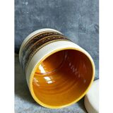 PRODUCT POP UP CHRISTMAS 2022 Ceramic box with graphic decoration, matt white enamel