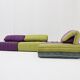 Canapé modulable Voyage Immobile vintage de Roche Bobois