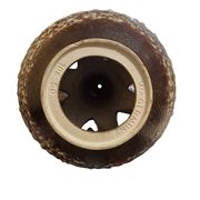 Pied de lampe brutaliste, fat lava 1970