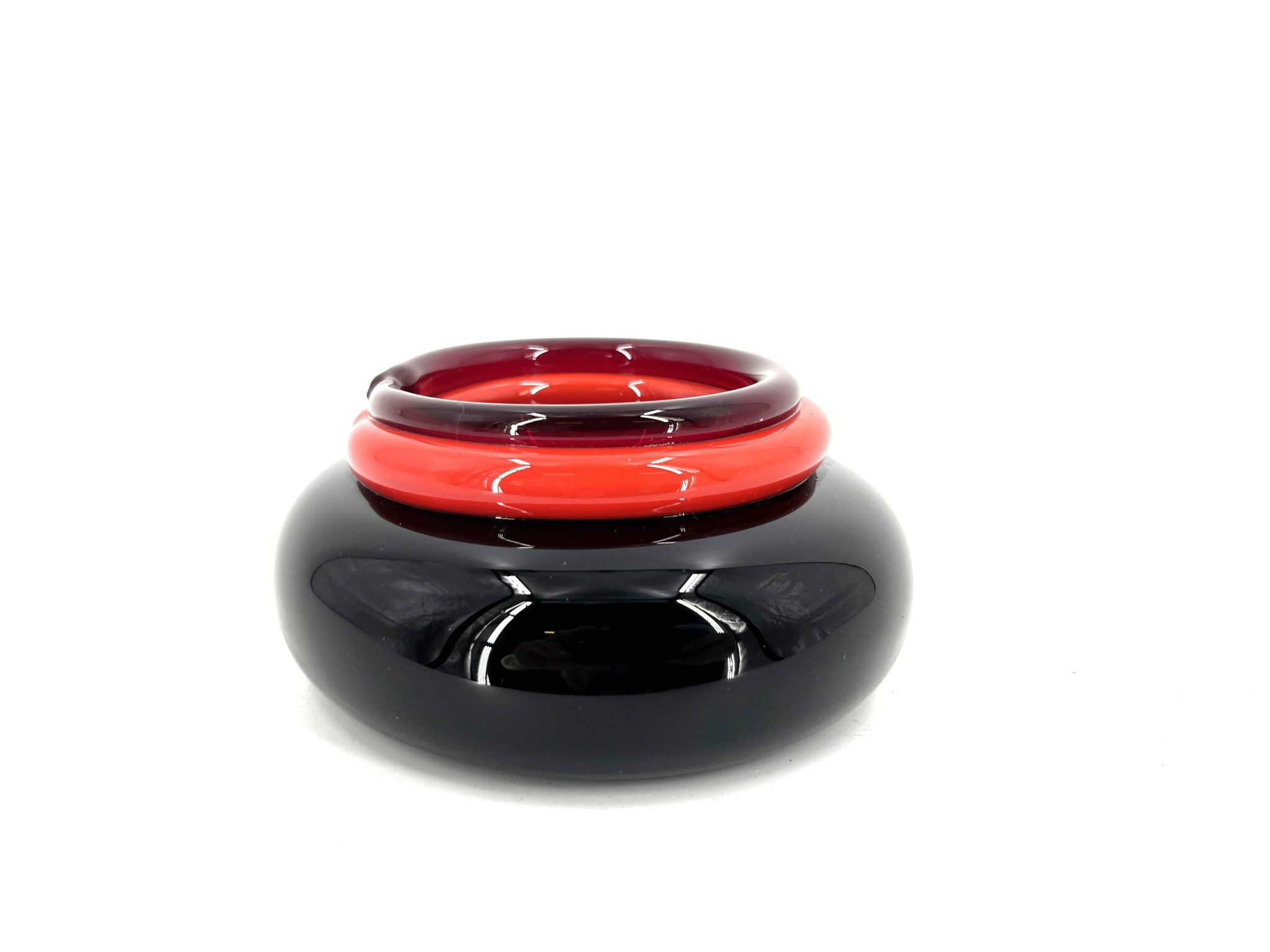 Vide poche or ashtray by Ettore Sottsass for Venini, 1990s