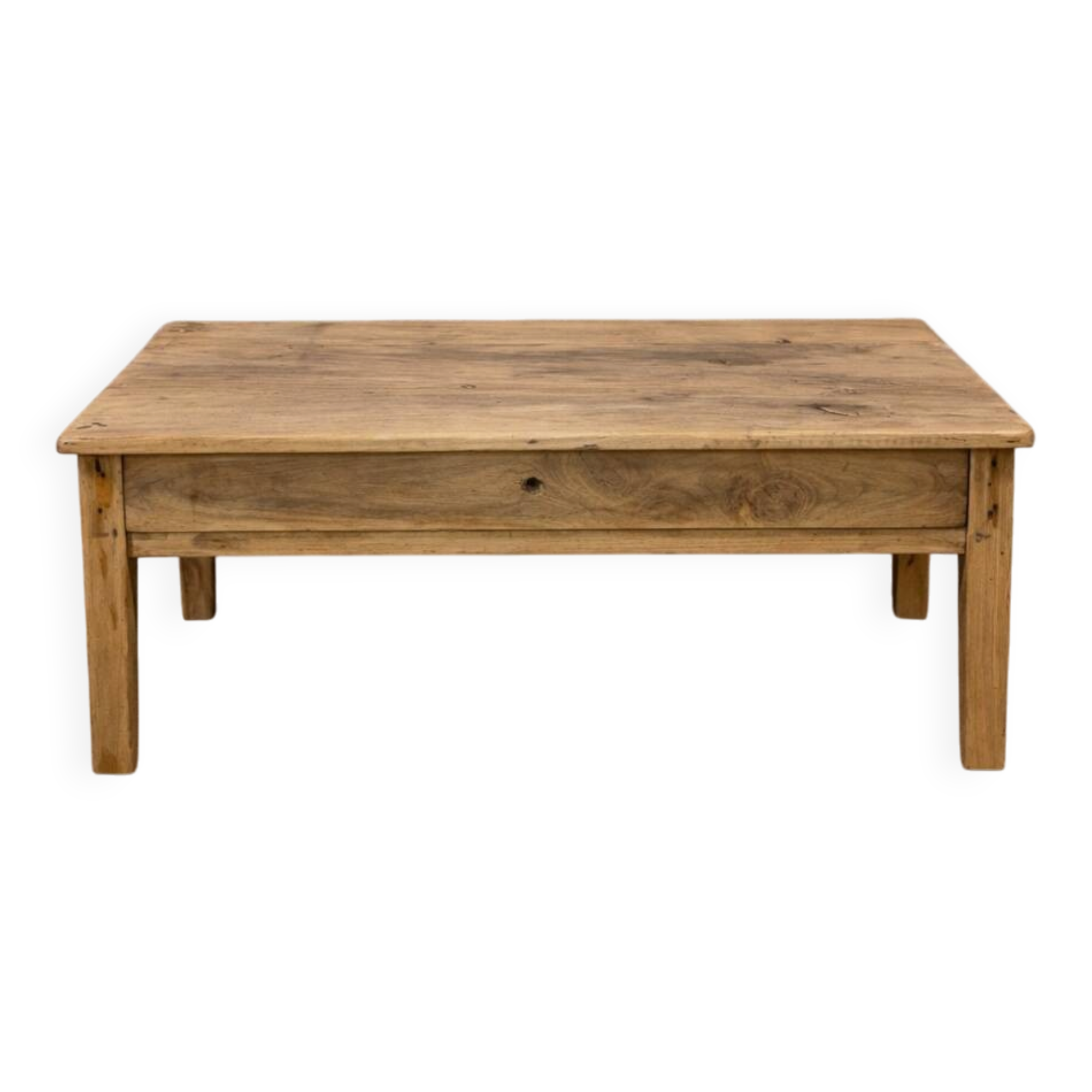 Wooden coffee table – rustic / natural / country chic style
