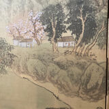 Ancient Japanese screen