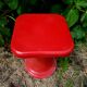 Tabouret rouge