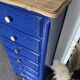 Semainier 7 drawers blue outremer