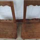 Pair of chairs Lorraine XIX th century