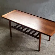 Grete Jalk GJ106 coffee table for Glostrup Møbelfabrik, Denmark, 1960s