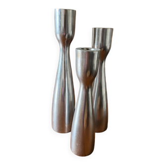 Aluminum candle holders (three/3)