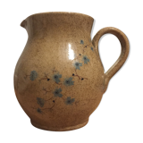 Decorated pleat pitcher