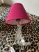 Lampe pied cristal