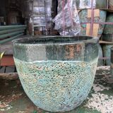 Set of 3 ceramic pots