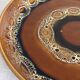 Round hollow serving dish Sarreguemines model Hawai