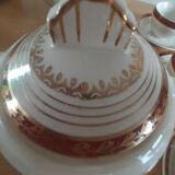 Ceranord coffee service, Saint Amand, Empire model