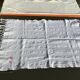 Monogram towel AB honeycomb cotton fringed old