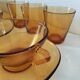 Vereco set: 4 cups, 6 saucers and 4 tumblers
