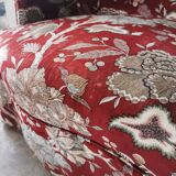 Velvet toad armchair