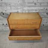 Commode vintage 4 tiroirs