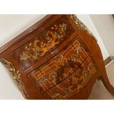 Mid 20th century italian inlaid bedside table