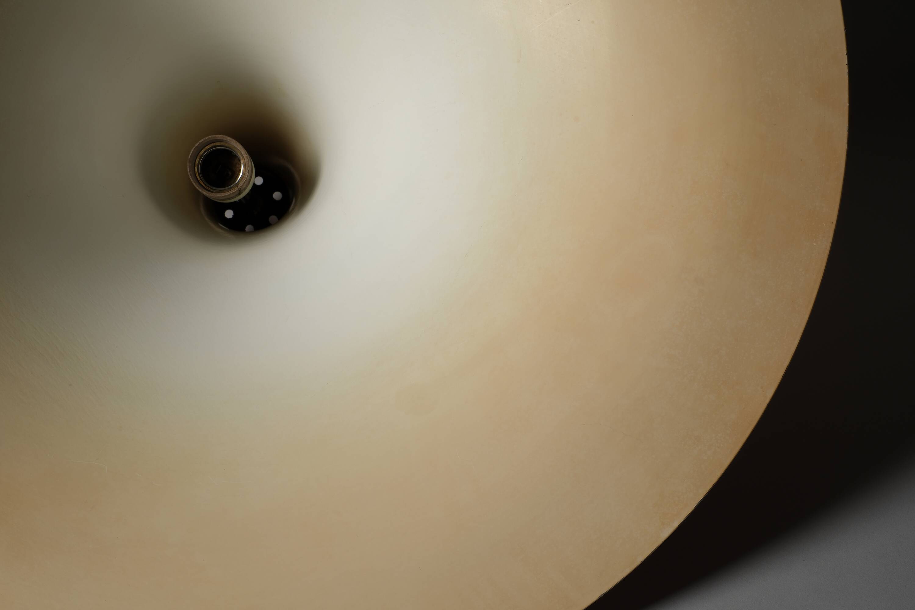 Suspension sorcière XL Massive Lighting, orange laqué, Belgique, 1960s