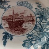 Square plates iron earth