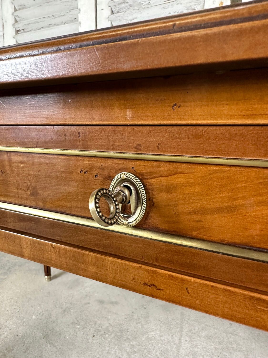Louis XVI cherry style desk