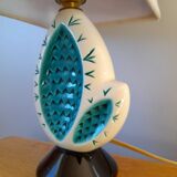 Earthenware cactus lamp, 1960.