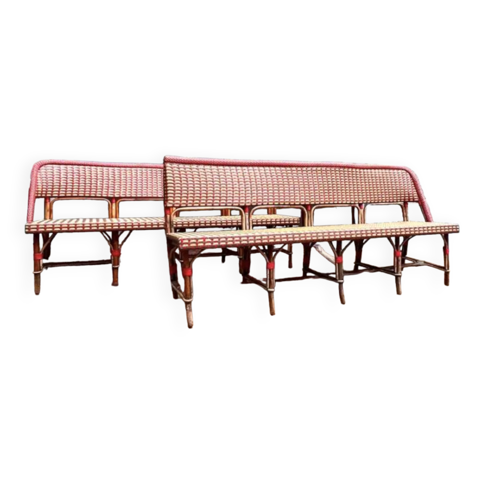 Drucker house benches