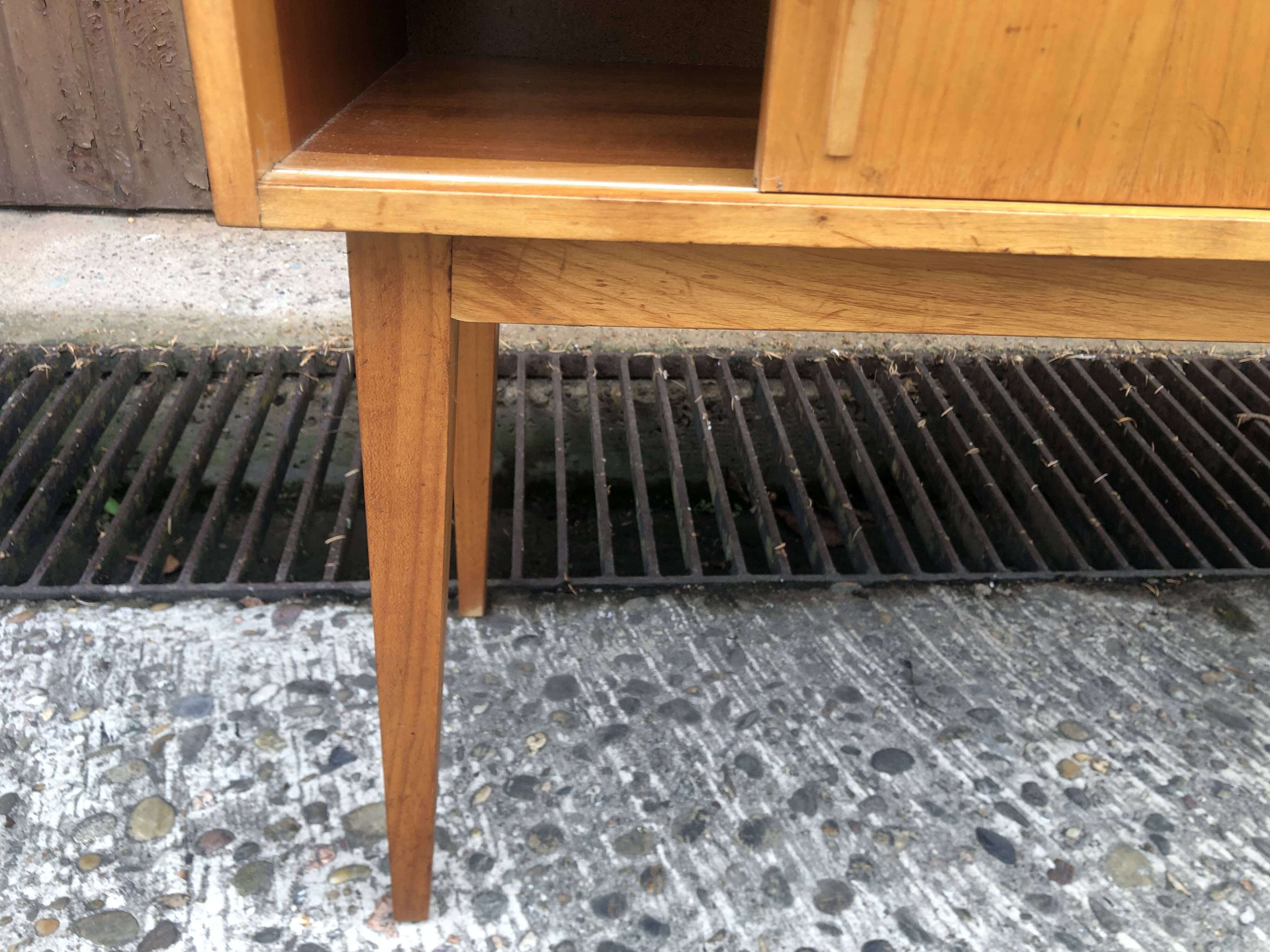 Sideboard Storage Scandinavian blond wood from the 60s
