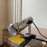 Chrome clamp lamp