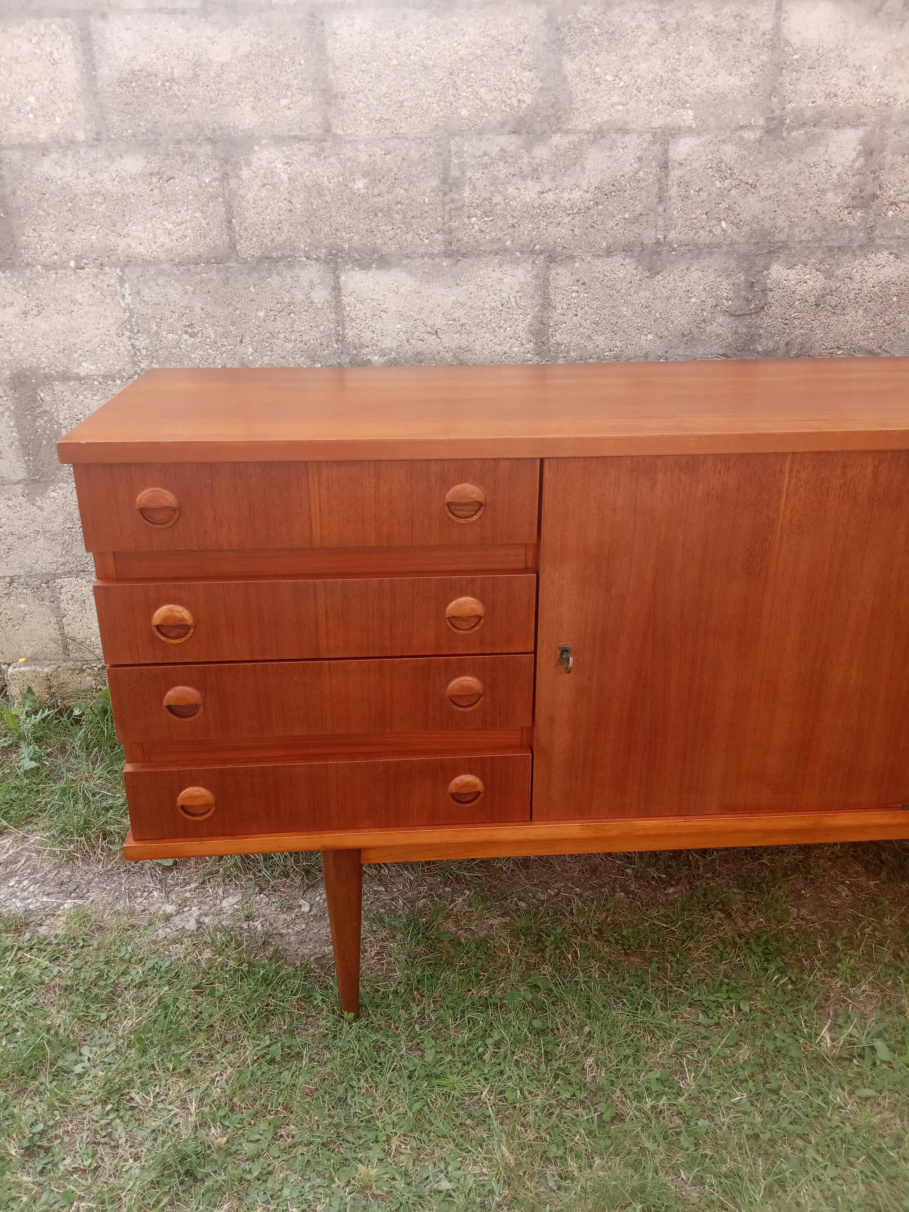 Sideboard teak 60s