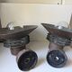 Pair of Danish Vintage Copper Wall Lamps