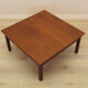 Table basse danoise en teck, années 1970