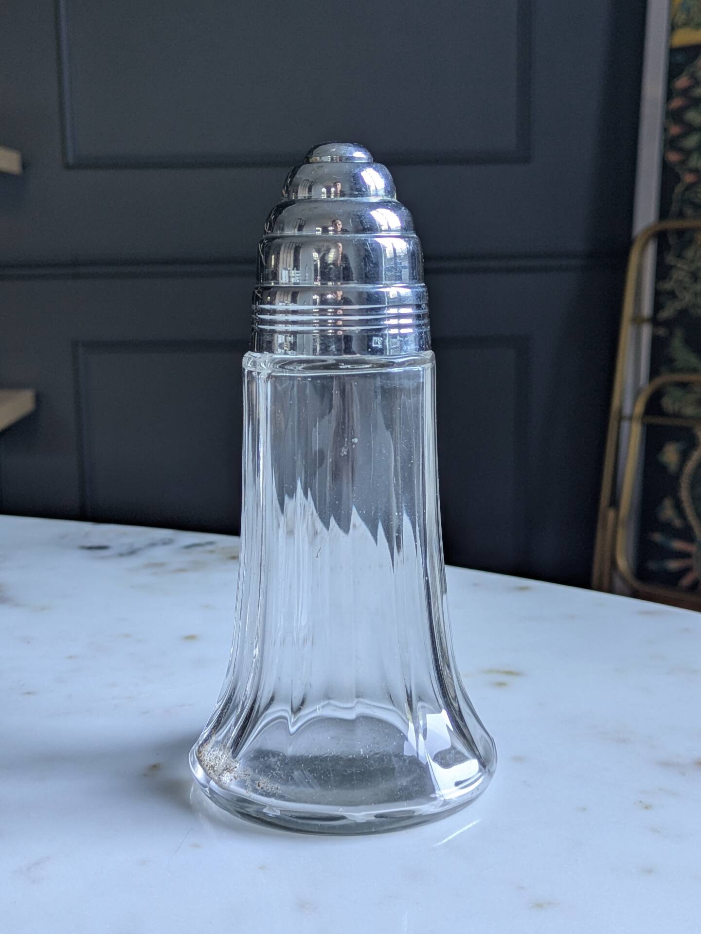 Charles Lavallee Art Deco Powder Shaker