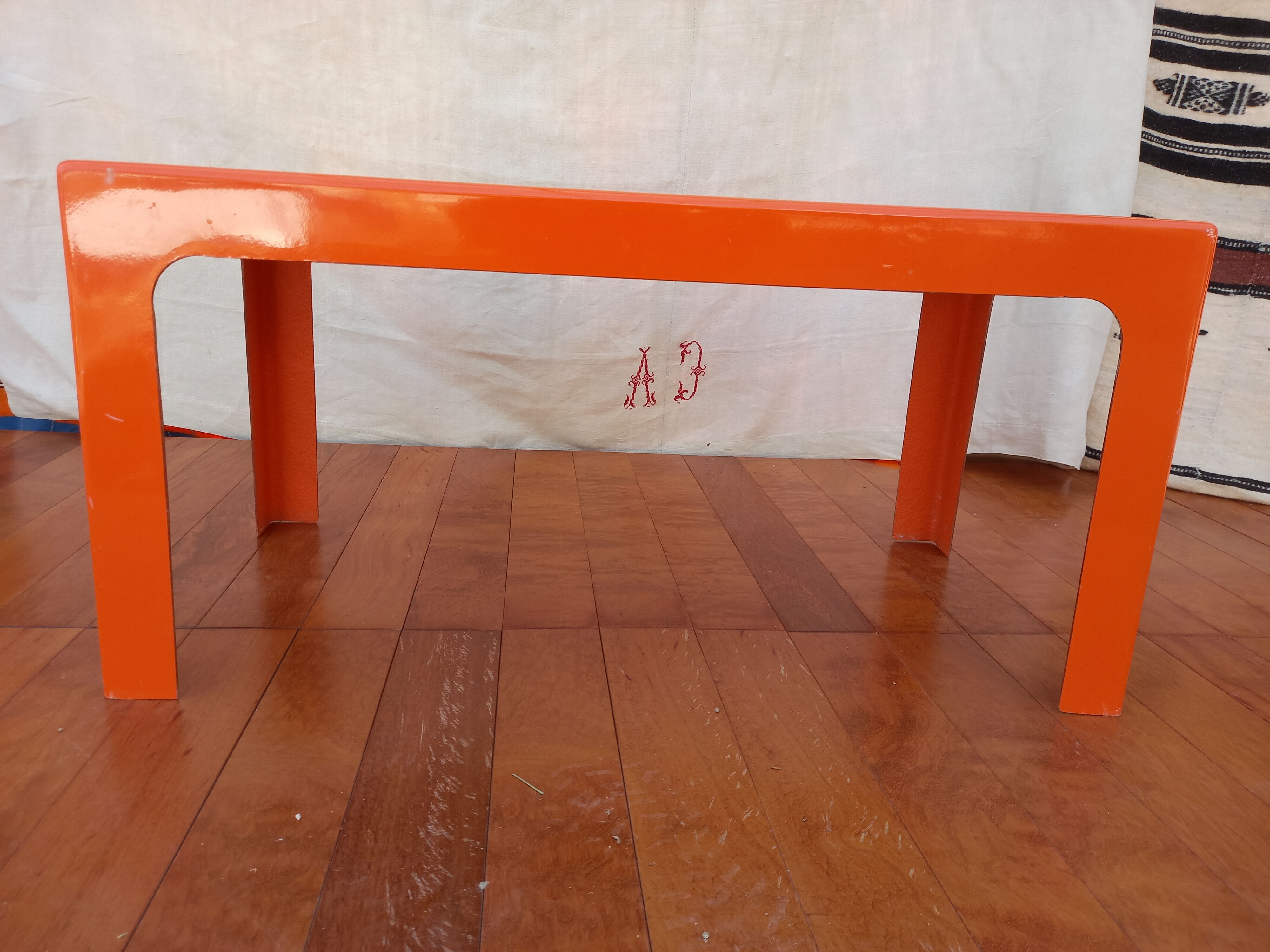 Coffee table year 70 rectangular