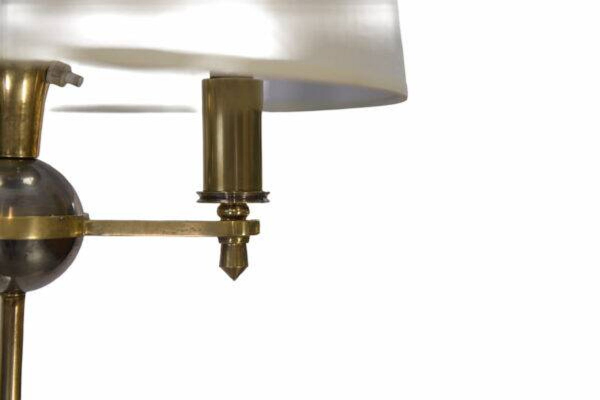 Neoclassical floor lamp by Henri Petitot for the Petitot workshop Paris France 1930s